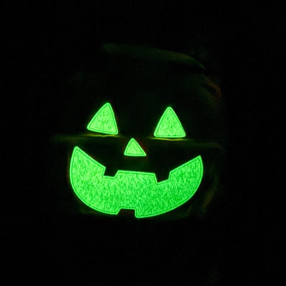 Pumpkin Glow-in-the-Dark Halloween Pillowcase Treat Bag - PBK